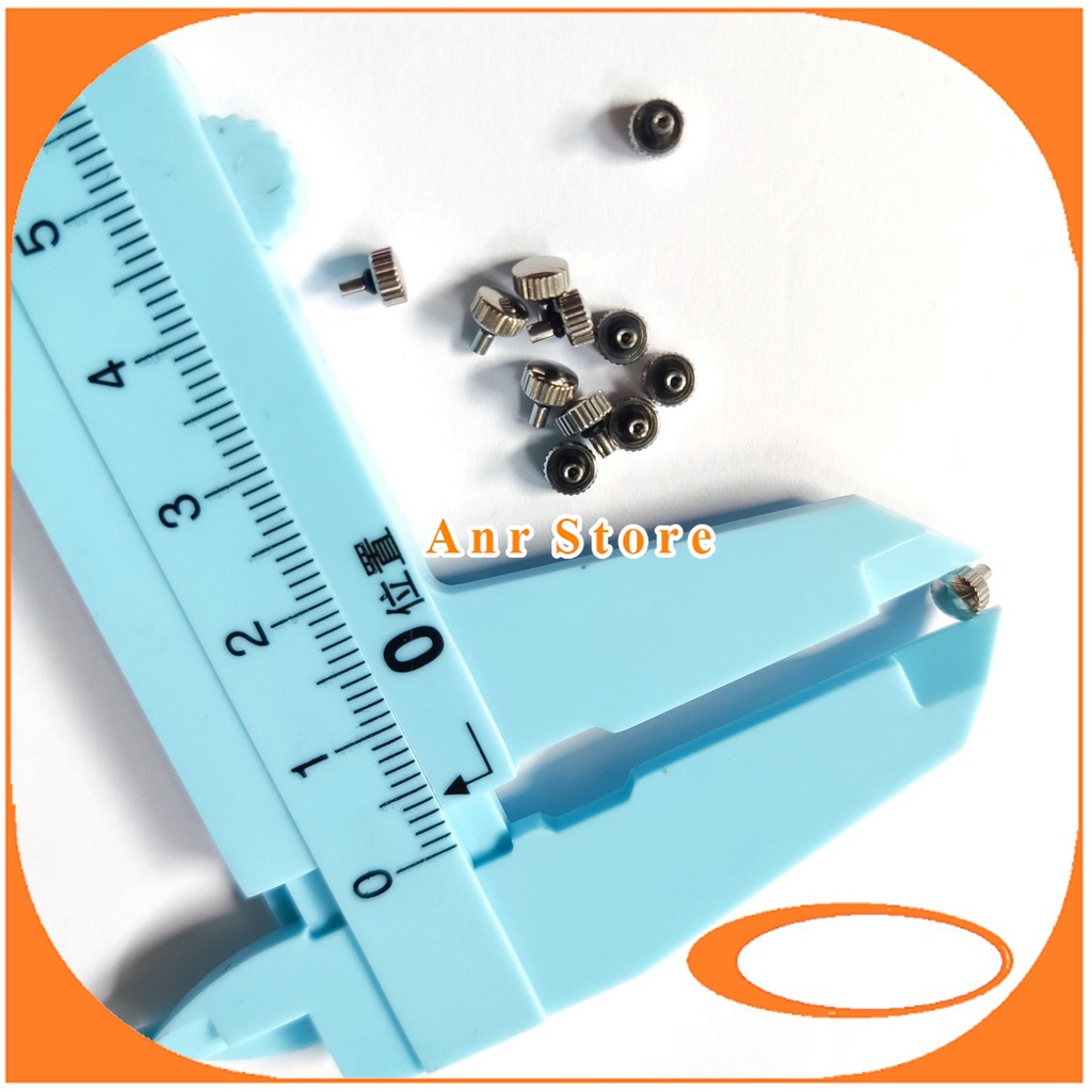 KNOP KENOP CROWN JAM TANGAN SEIKO 4206 4 MM SILVER