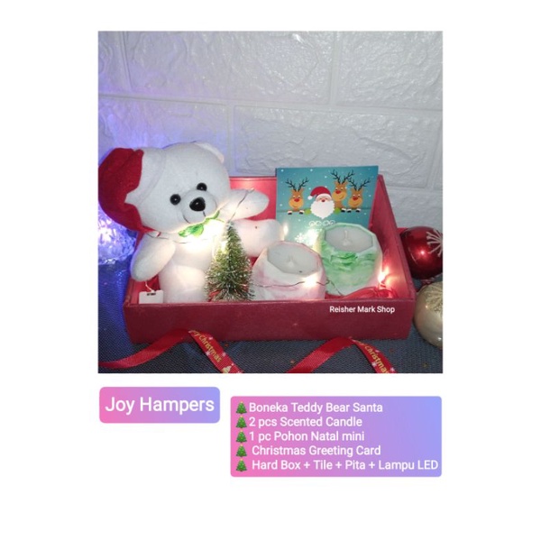 

Hampers Natal - Joy Hampers - Christmas Hampers Scented Candle Kado Hadiah Gift Natal