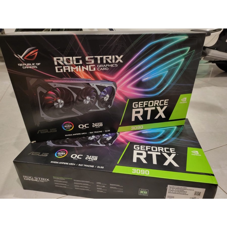 VGA ASUS ROG STRIX GAMING GeForce RTX 3090 /RTX3090 OC 24GB GDDR6X 2nd