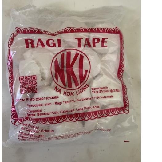 

ㆉ RAGI TAPE NKL( NA KOK LIONG ) 70 gram ぴ