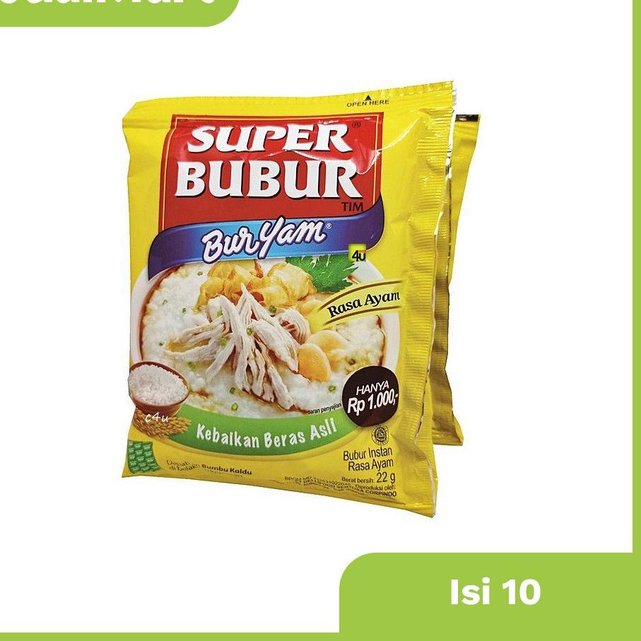 

Super Bubur Ayam Renceng isi 10 x 22 Gram