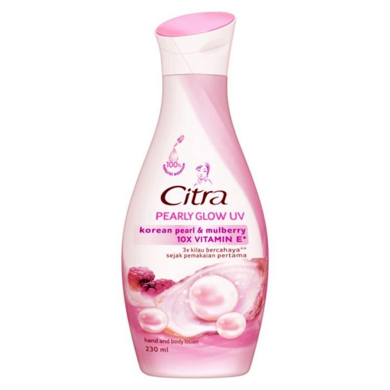 Citra Pearly Glow UV 230ml / Lotion Citra