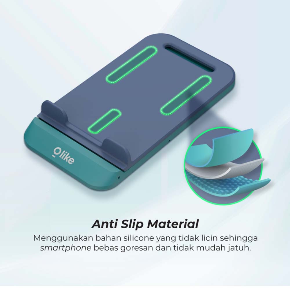 OLIKE DESK PHONE HOLDER FOLDABLE Stand Dudukan HP HC5 ORIGINAL