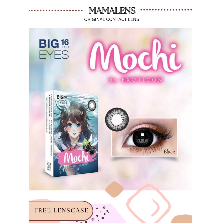 SOFTLENS X2 MOCHI MINUS -3.25 s/d -6.00 | FREE LENSCASE - MAMALENS