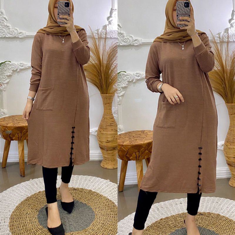 Tunik Uniqlo import Tunik rajut
