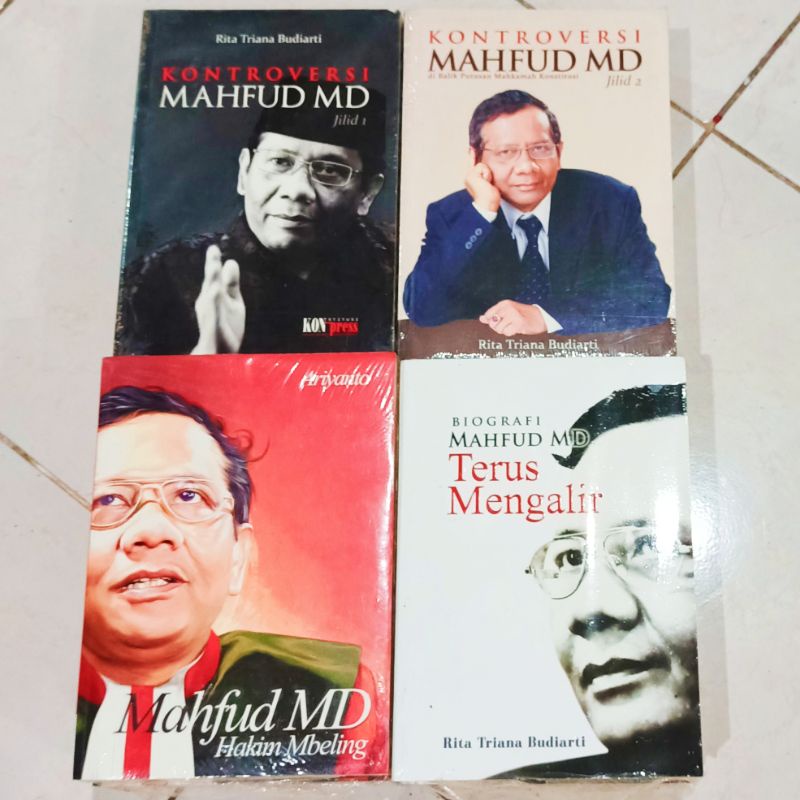 ( ORIGINAL ) Buku BIOGRAFI / BIOGRAFI TOKOH / SEJARAH TOKOH / MEMOAR / BIOGRAFI MAHFUD MD / KONTROVE