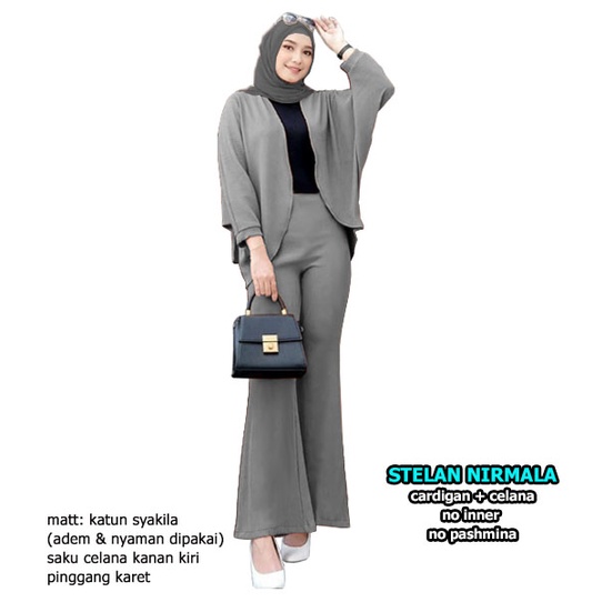 NEW ARRIVAL!! CGF 7672-8077 STELAN NIRMALA Baju Stelan Fashion Wanita Model Terbaru,Terkini,Termurah &amp; Terlaris