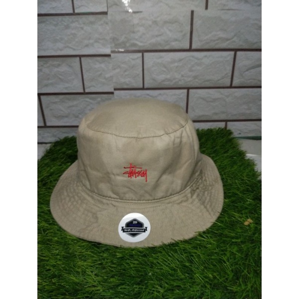Topi bucket hat stussy second original