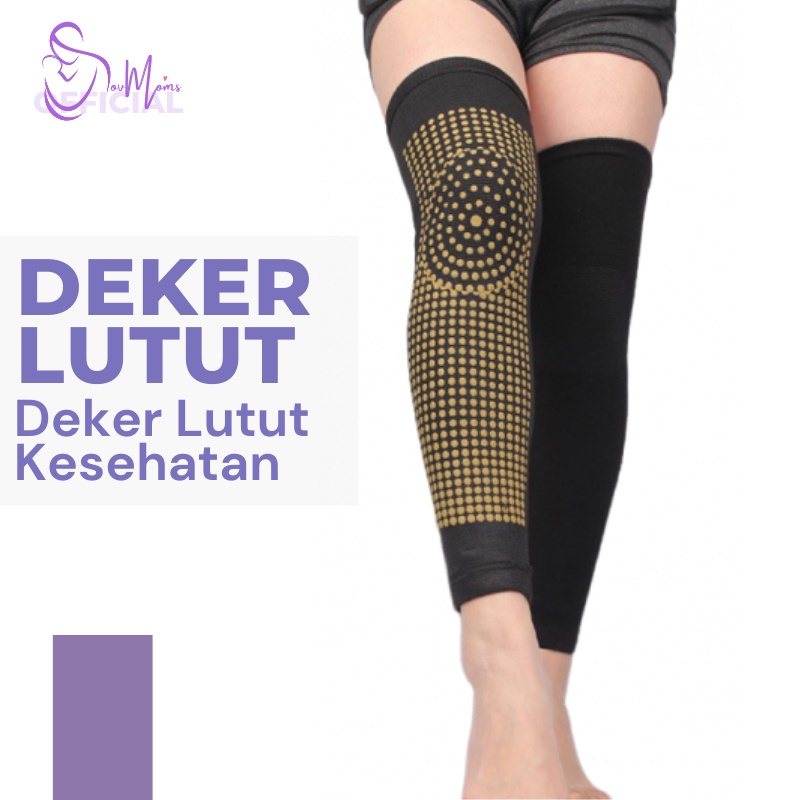 Pelindung Lutut Penghilang Nyeri Multifungsi  Decker Knee Support Dekker  Knee Pad Deker Lutut Tourmaline