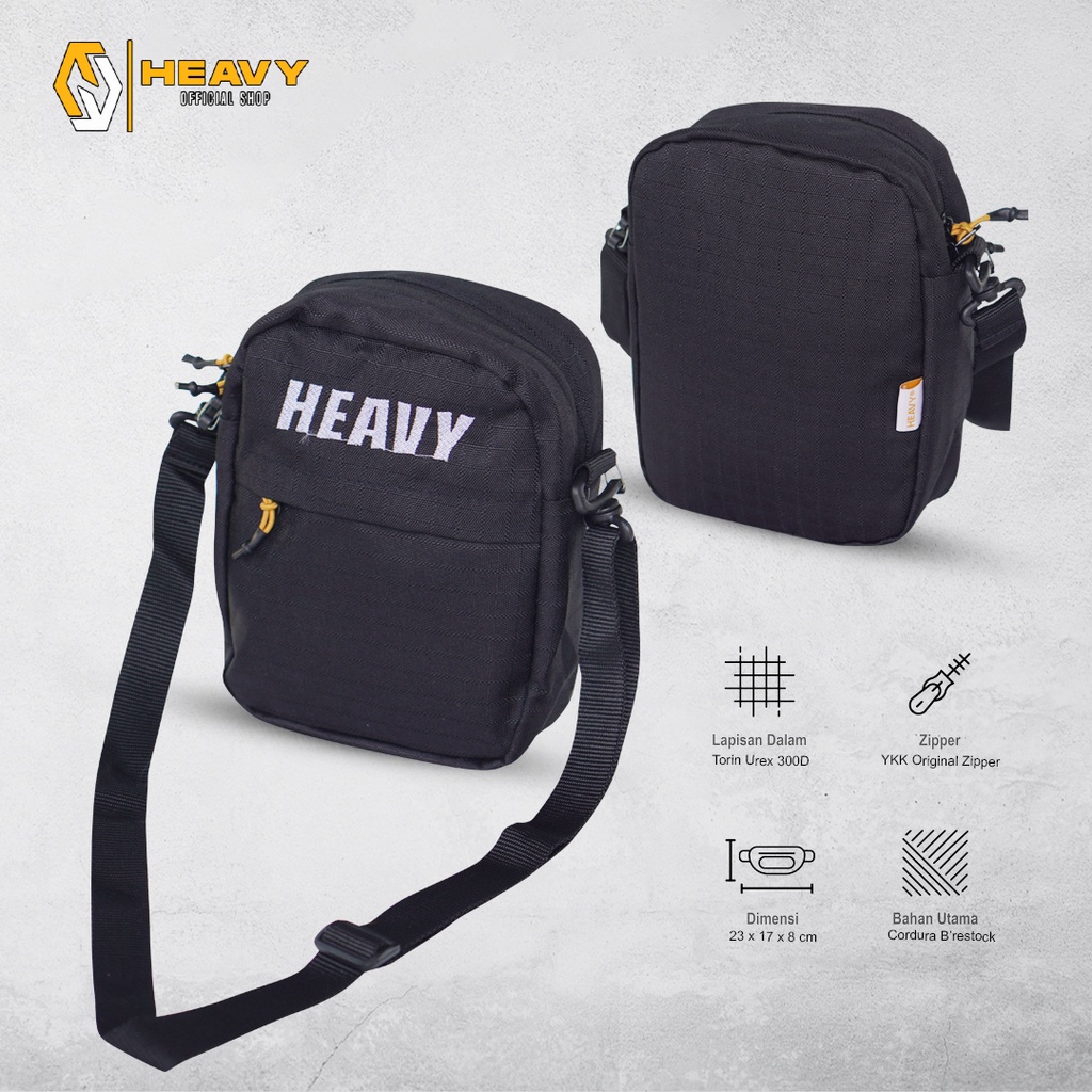 Tas Slempang Heavy Jcotter Series - Tas Pria Heavy Sling Bag