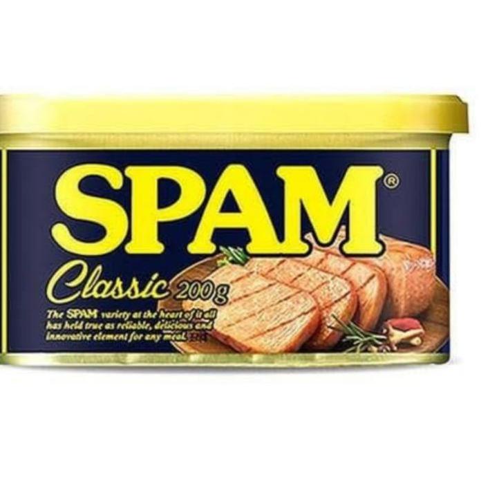 

(Exp Terbaru Jan 2025) Spam Classic Korea 200gr/ Spam Luncheon Meat/ Ham Korea