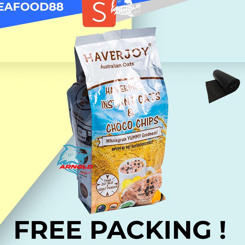 

[PRODUK BFGGY] Haverjoy Havermix Instant Oats & Choco Chips 1KG / Australian Oat SMC