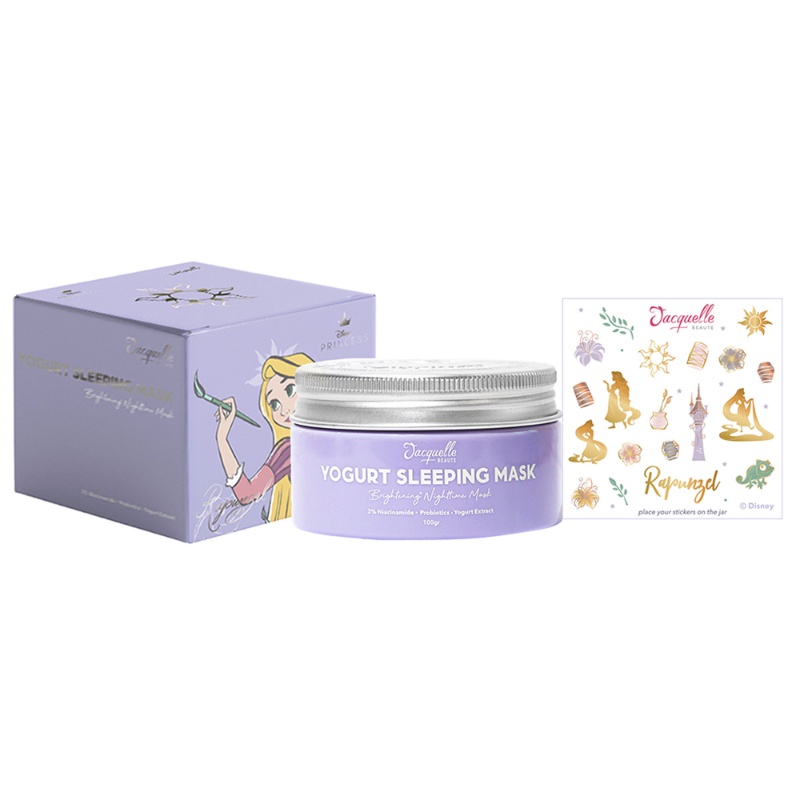 Jacquelle Disney Princess Edition Alice in Wonderland Butter Clay Mask | Chesire Cat Sleeping Mask BPOM