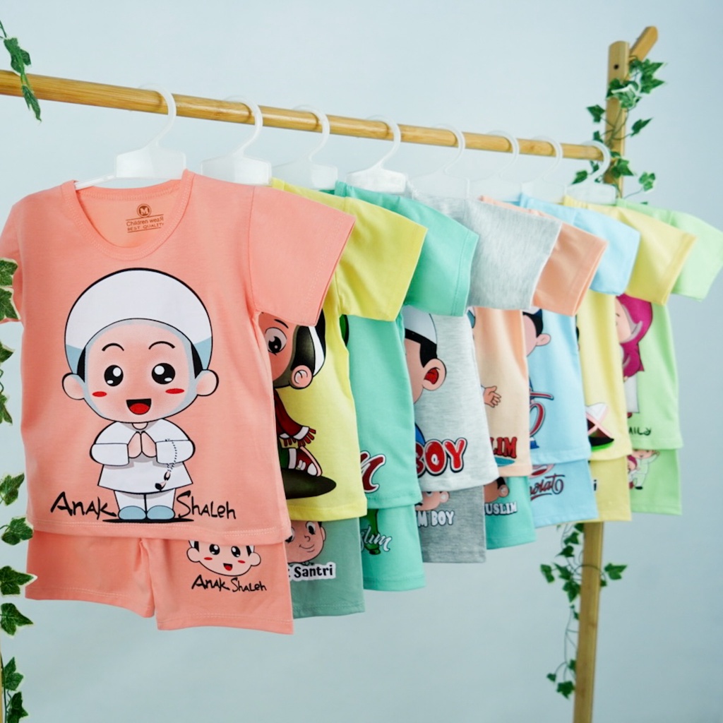 SETELAN ANAK 1-8 TAHUN - MOTIF MUSLIM