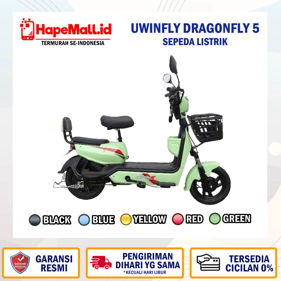 UWINFLY DRAGONFLY 5S SEPEDA LISTRIK GARANSI RESMI