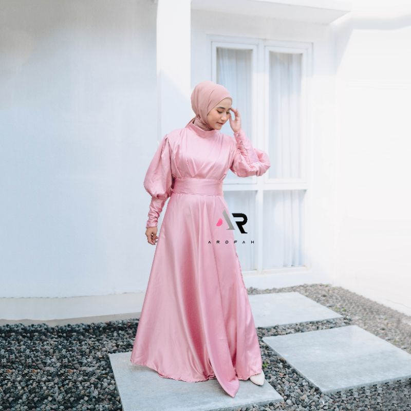 Jasmine Dress Satin Premium