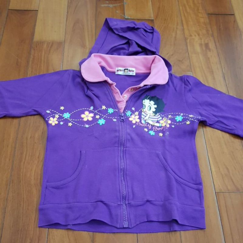 Preloved Original Jaket Betty Boop Size 10