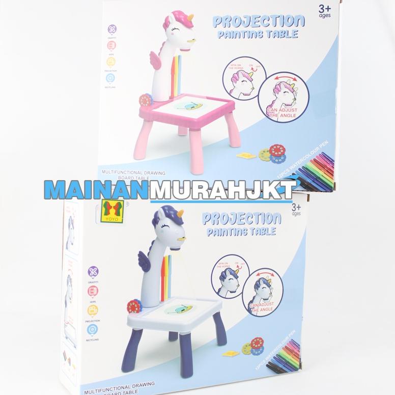 

Kekinian Mainan Anak Murah Giraffe Projection Table Pr-17607 Meja Belajar Meja Gambar Anak Projector Edukasi Anak Untuk Belajar Anak ~