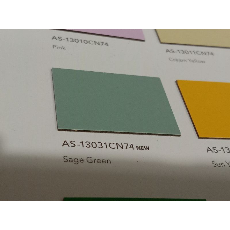 HPL AICA - Warna Polos / Solid