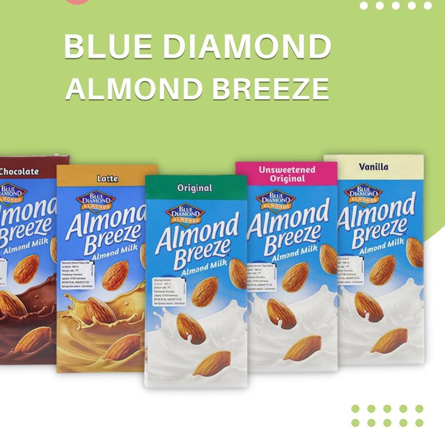 

POPULER Blue Diamond Almond Breeze Almond Milk 1 Liter!!