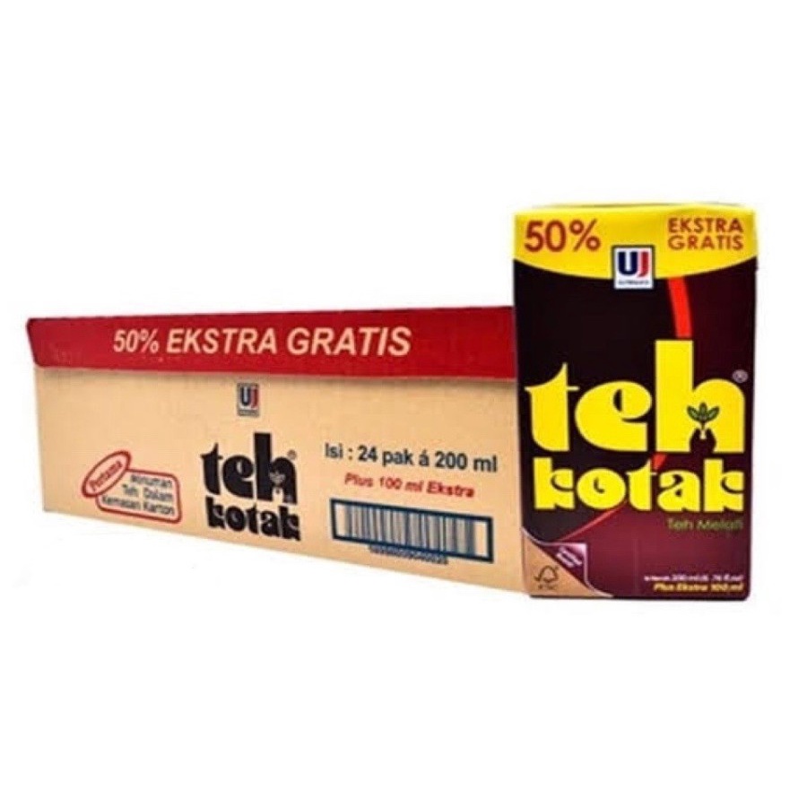 

Teh Kotak 300 ml ( 1 Karton Isi 24 pcs )