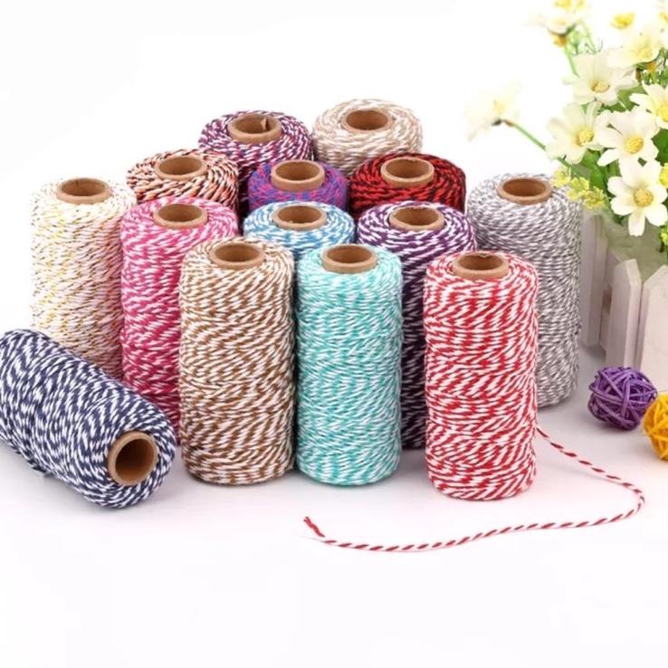 Harga Diskon Tali Rami benang Goni 100m , tebal 2mm / Packaging Craft / Gift Wrapping