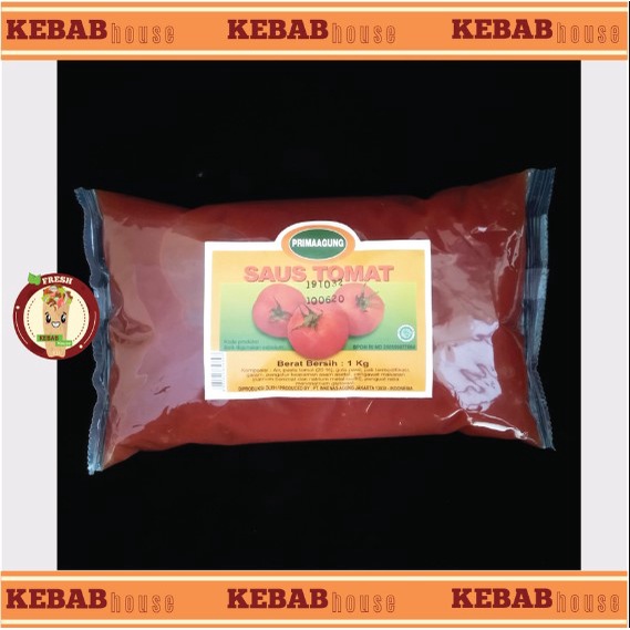 

Saus Tomat/Merk Prima/Saus Kebab/1kg