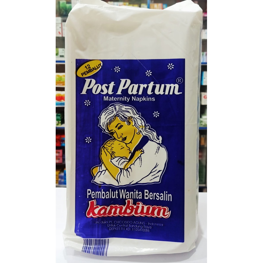 Pembalut Wanita Bersalin Post Partum Isi 12 pcs