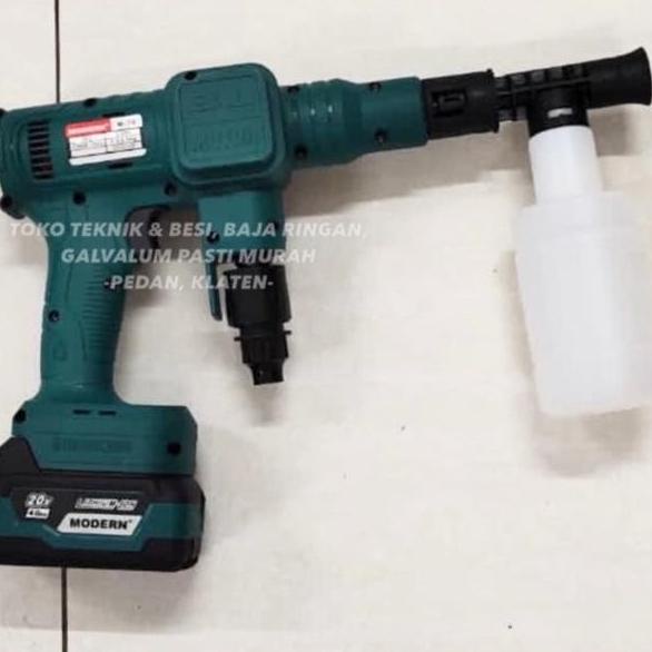 Jet Cleaner Cordless Modern 20V M-70 Mesin Cuci Mobil Cas Batrai