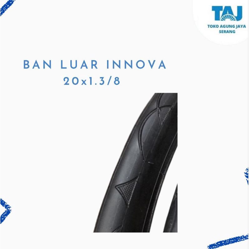 BICYCLE TIRE INNOVA Ban Luar Sepeda Lipat Ukuran 20×1⅜
