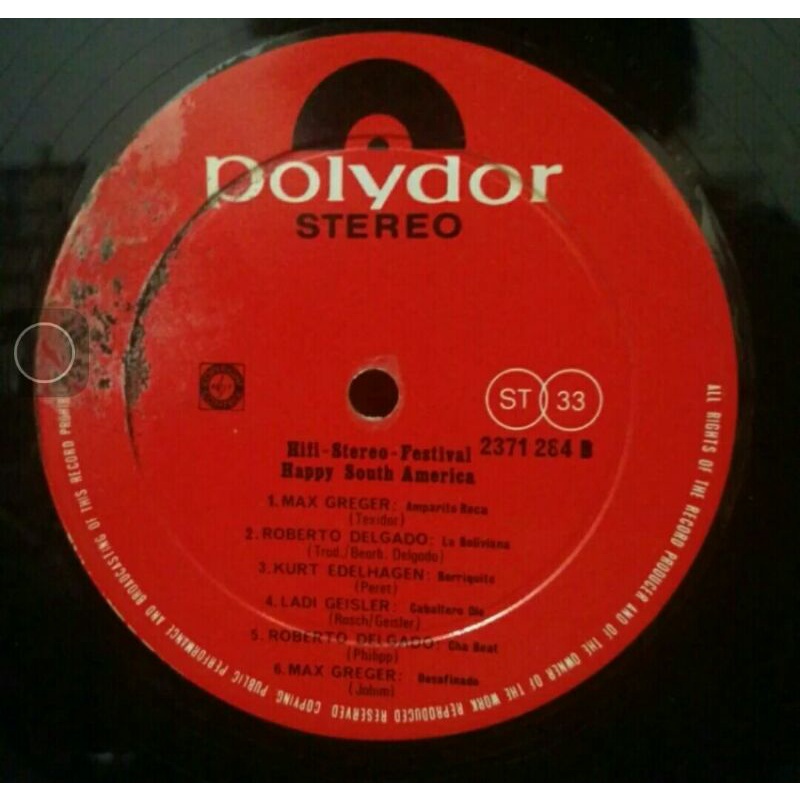 Vinyl Piringan Hitam 12&quot; Roberto Delgado