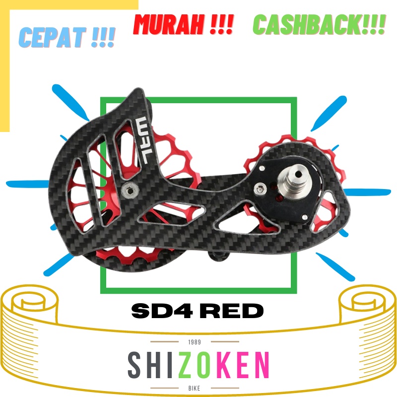 WAL OSPW Pulley Oversize Ceramic Bearing Tiagra 105 Ultegra Dura Ace