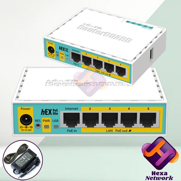 Jual Mdo Mikrotik Hex Poe Lite Rb750 Upr2 | Shopee Indonesia