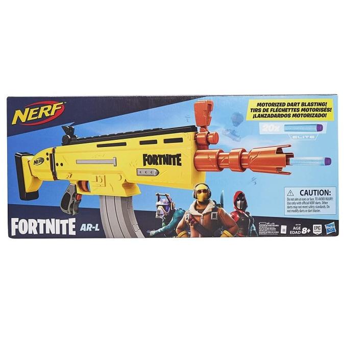 NERF FORTNITE AR-L ELITE DART BLASTER (SCAR) ORIGINAL ---NEW---