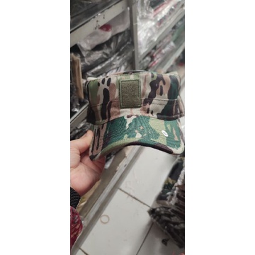 TOPI PET NEW NKRI MATRA DARAT BAHAN VELBED