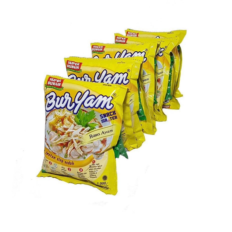

✔✔SALE✔✔ BurYam Bubur Instant - Netto 10 bks x 27 gr