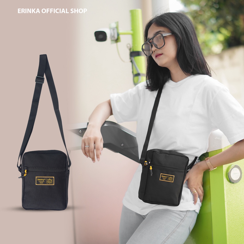 Heavy.bag Slingbag mini distro Heavy original - Tas Selempang Pria