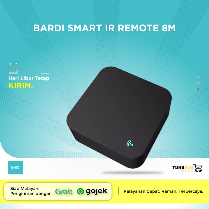 BARDI Smart UNIVERSAL IR REMOTE Blaster ORI - TANPA Adaptor FREE ONGKIR
