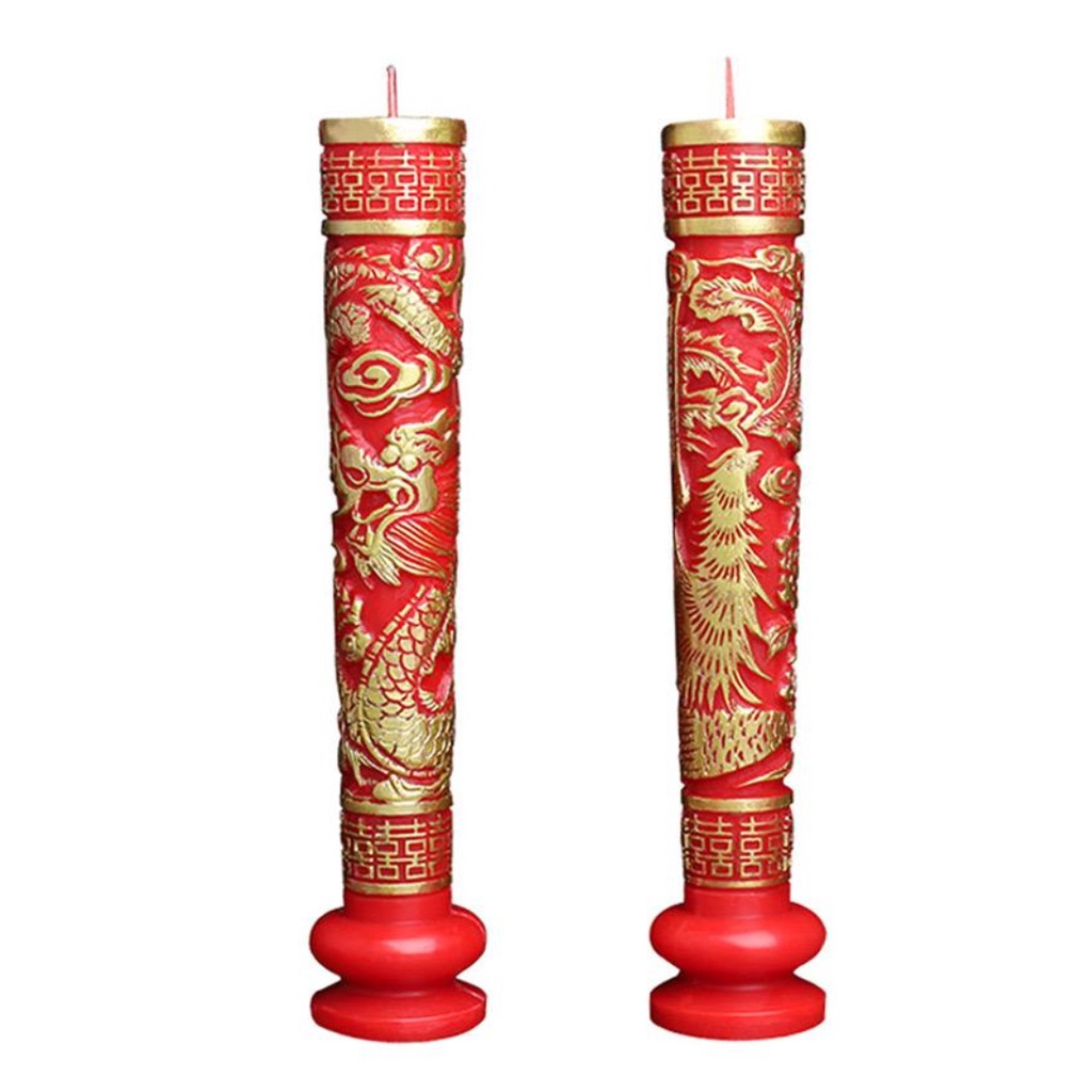 Lilin Sangjit Imlek 1 Pasang Dapat 2 Untuk Chinese New Year Acara Event Pernikahan