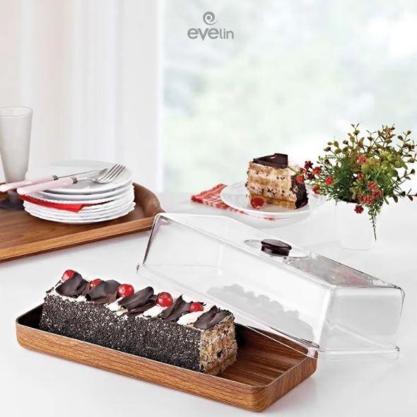 

Wadah Saji Makanan / Tempat Roti / Nampan Kue 047