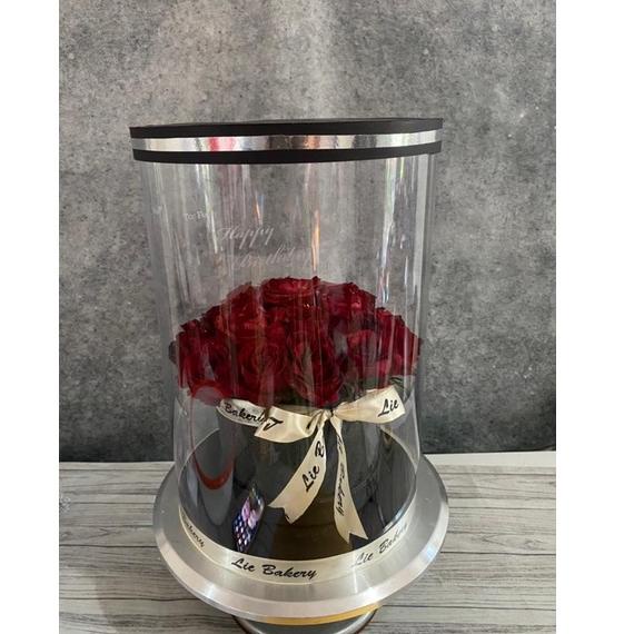 4E9 CAKE BOX / KOTAK BOX / MIKA BOX 30x30x35