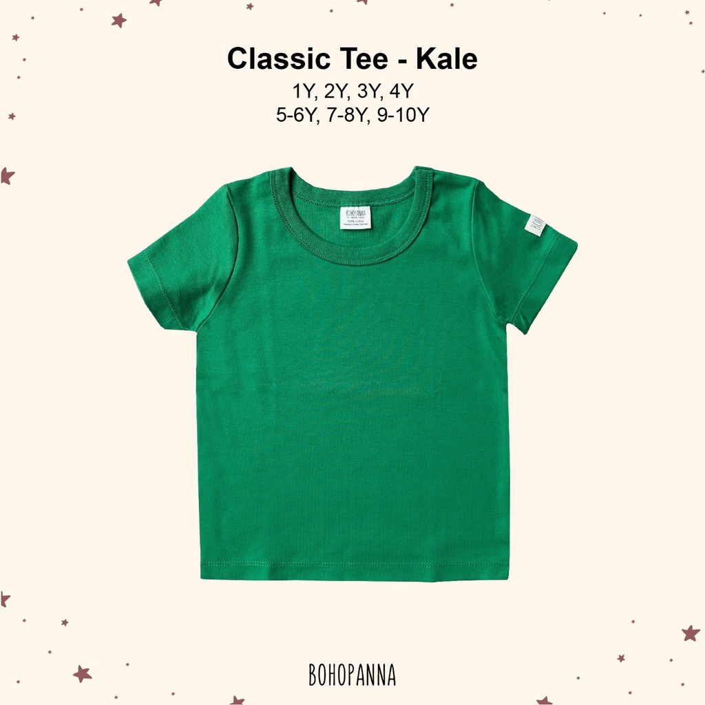 Bohopanna Classic Tee - Atasan Kaos Anak 1-6 tahun