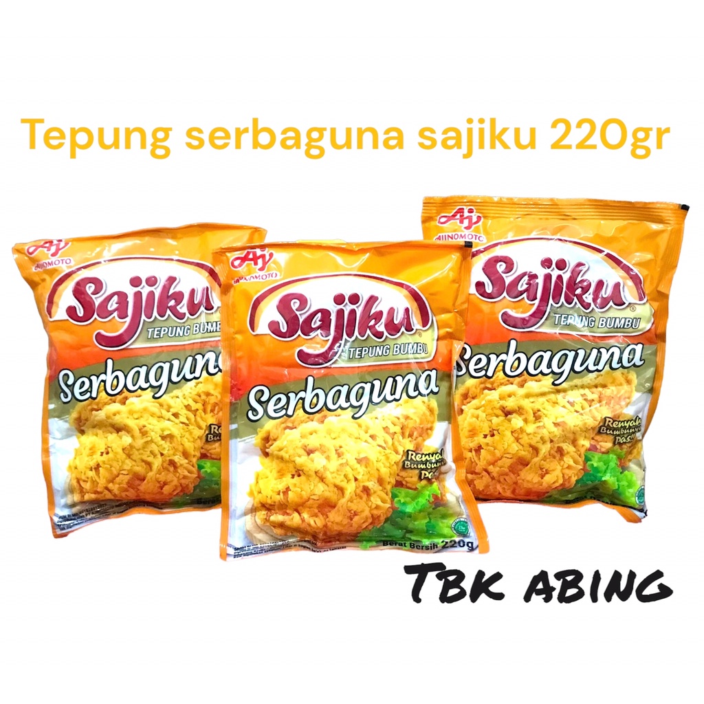 

Tepung Bumbu SerbaGuna Sajiku 220gr