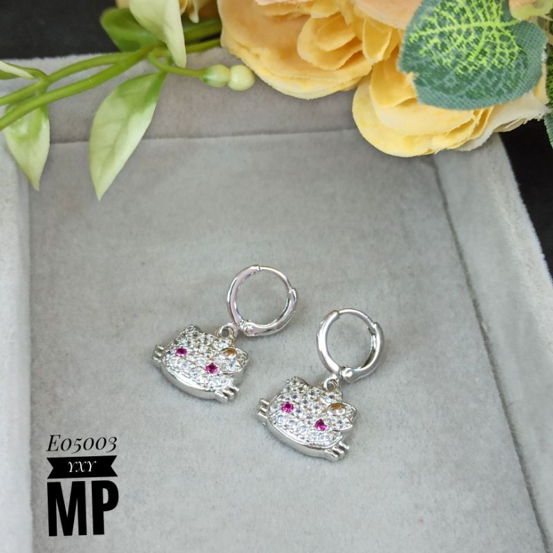 Anting Yaxiya HK silver E05003