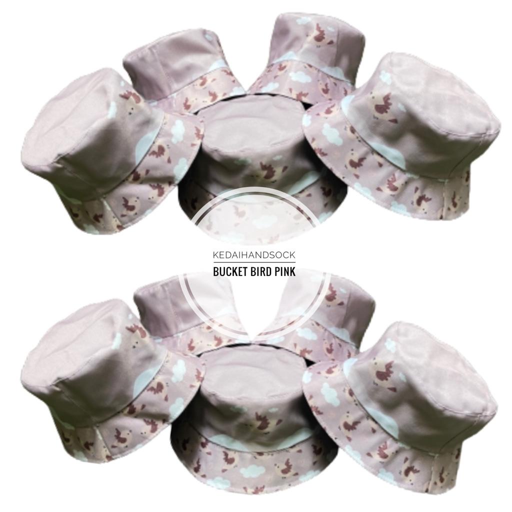 topi buket anak perempuan motif tali