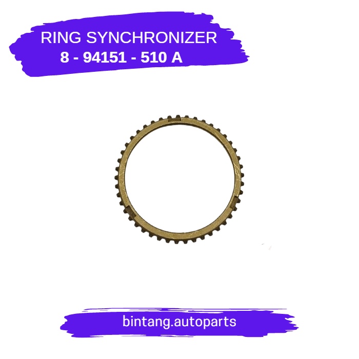 Ring Synchronizer - Isuzu Panther 4JA1 [ 8 - 94151 - 510 A ]