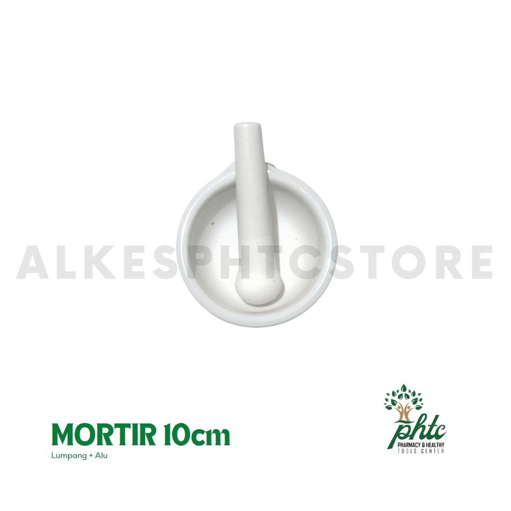 Mortir 10cm l Lumpang + Alu / Stamper Diameter 10 cm