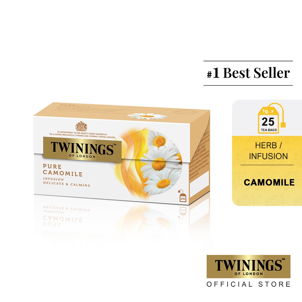 Twinings Teh Celup Pure Camomile 25x1gr