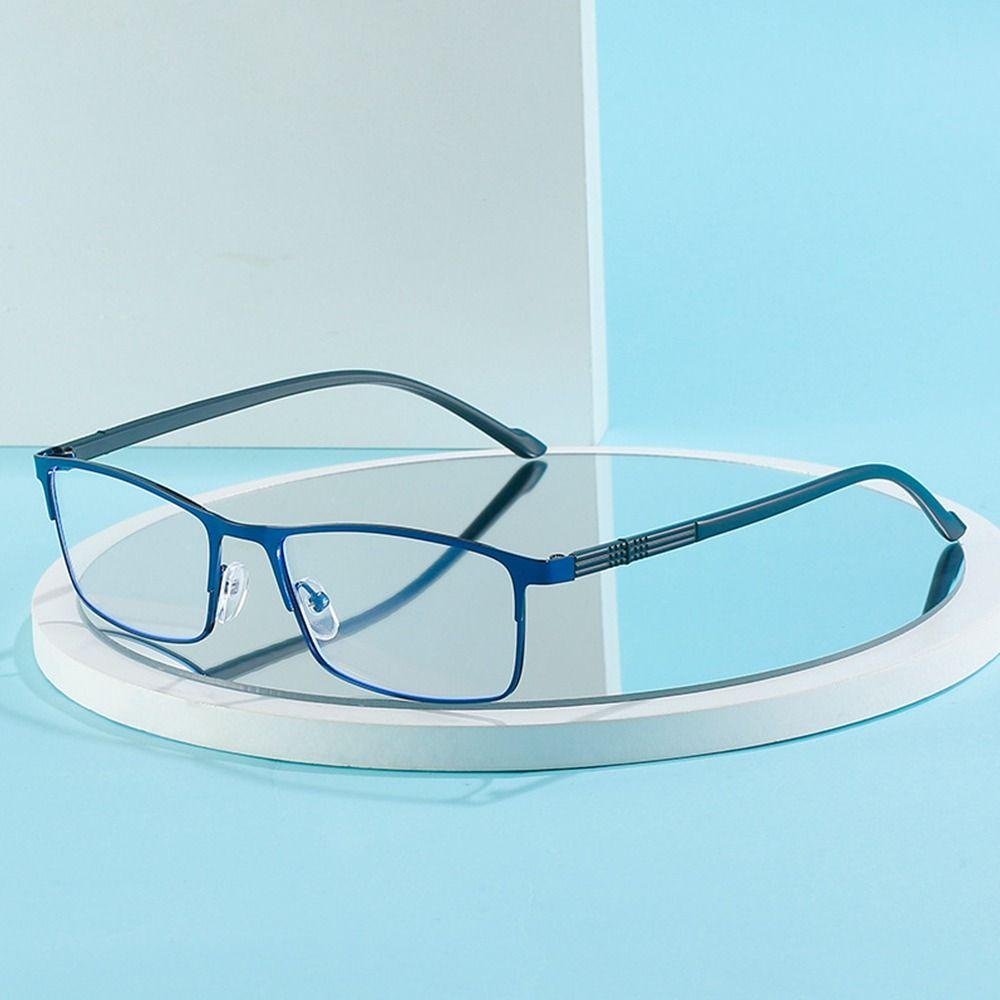 Lily Kacamata Myopia Fleksibel Portabel Ultra Ringan Full Frame Square Blue Light Blocking