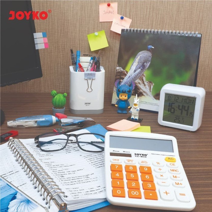 

CALCULATOR / KALKULATOR JOYKO CC-8CO / 12 DIGITS / CHECK CORRECT #ORIGINAL